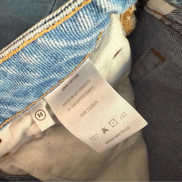 GRLFRND Helena High Rise Cut Off Distressed Short Size 30 - Picture 11 of 12